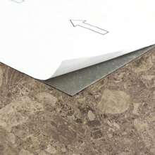 Nexus Self Adhesive 12-Inch Vinyl Floor Tiles, 20 Tiles - 12'' X 12'', Emporador Marble Peel &Amp; Stick, DIY Flooring For Kitchen, Dining Room, Bedrooms Bathrooms By Achim Home Decor, Taupe And Brown - Color15 - 查看 7