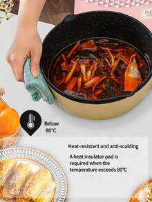 30cm Round Placemats, Waterproof & Heat Resistant, Easy To Clean, Suitable For Dining Table, Coffee Table, Desk, Bar Counter, Reusable - Multicolor - View 2