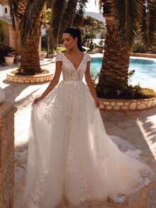 Wedding Dresses - White - View 1