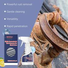 Steel Rust Remover, Bolt & Screw Metal Rust Stain Cleaner, Household Rust Cleaning Agent - 120ml - View 8