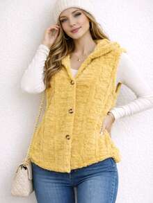 Women Lightweight Jackets - Yellow - View 1