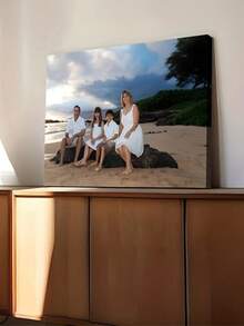 Large Customizable Photo Canvas Print With Framing - Suitable For Customized Images - Ideal For Family, Pets, Landscapes, Portraits - Perfect Indoor Decor | Elegant Renaissance Royal Art, Ideal Christmas Gift For Her, Solid Wood Framing, Suitable For Indoor And Outdoor Decoration - Multicolor - View 7
