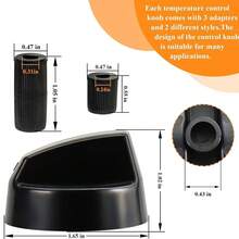 6mm Universal Knob, Kitchen Gas Stove Handle Accessories, Multi-Function Oven Cooking Pot Knob Switch - View 6