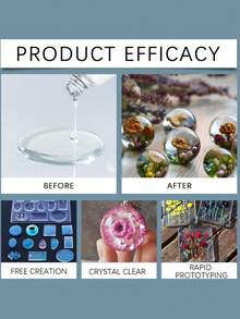 Resin Glue, High Transparency Resin Drip Glue For DIY Handmade, Instant Dry Drip Glue - A - View 3