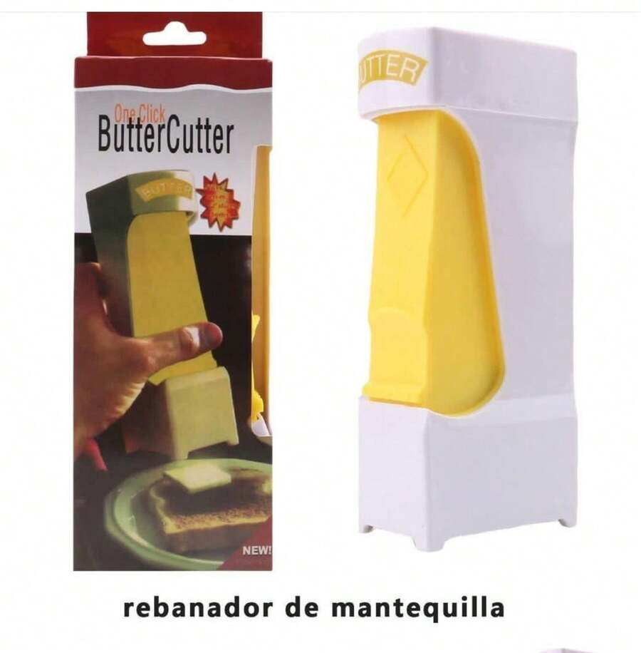 Rebanador de Mantequilla Manual – Cortador Práctico y Preciso - Ver 1