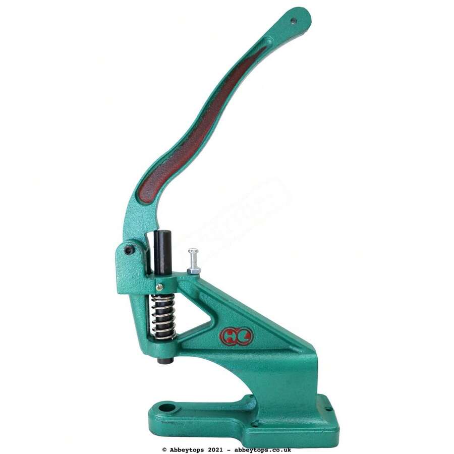 Green Hand Press Machine For Fixing Press Studs Eyelets Rivet Leathercraft - A - View 1