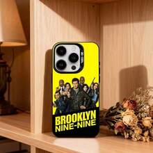 Funda para teléfono B-Brooklyn Nine-Nine 99 para iPhone 17 16 15 14 13 12 11 Ais/Pro/Max/Plus, color negro y plata caramelo. - z7 - Ver 2