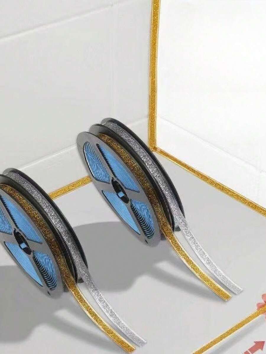 1pc Self-Adhesive Caulk Strip, Waterproof, Oil-Proof, Mold-Proof For Kitchen Sink, Countertop, Bathroom, Sealing Edges - Multicolor - View 1