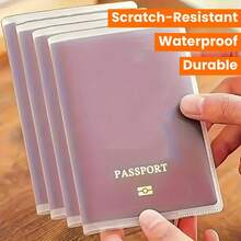 Passport Holder With Multiple Card Slots, Scratch-Resistant ID Card Protector - Transparent - Multicolor - View 5