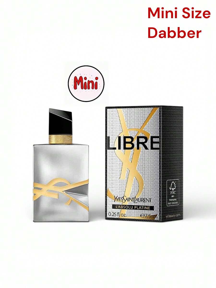 YSL LIBRE L'ABSOLU PLATINE By Yves Saint Laurent For Women 0.25 Oz 7.5 Ml Parfum Mini Dabber - Blommig - Visa 1