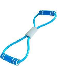 Figure-8 Exercise Band, Resistance Band For Fitness, Pink And Blue - Xanh và Hồng - Xem 4