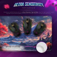 1pc Japan Landscape Pattern Anti-Slip Mouse Pad, Extra Large Computer/Laptop Mat, Anime Lover Cool Gift - View 3