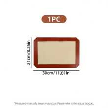 4pcs Non-Stick Silicone Baking Mat, Reusable Baking Liner, Dishwasher Cookie Sheet - Easy Clean Surface, Suitable For Baking Fish, Chicken, Cookies, Pizza, Bread - Essential For Home & Professional Kitchen - Applicable For Easter, Eid Al-Fitr, Back To School Season - Easy Clean, Non-Stick Surface, Material, Mat - View 11