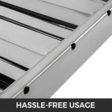 Pack Of 6 Hood Filters 19.5W X 24.5H Inch, 430 Stainless Steel 4 Grooves Commercial Hood Filters, Range Hood Filter For Grease Rated Commercial Kitchen Exhaust Hoods - 銀色 - 查看 5