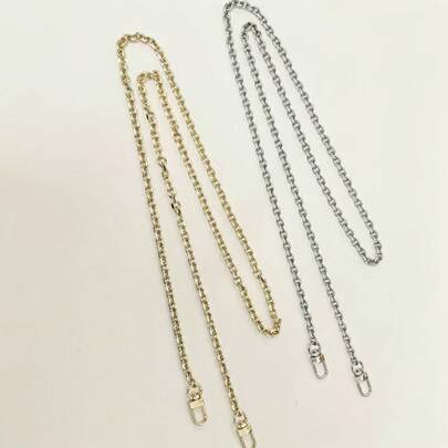 1 pieza Accesorio de cadena ajustable para el hombro, cadena decorativa desmontable para el hombro para bolsos de mujer, billeteras, bolsos cruzados, longitud de cadena personalizable