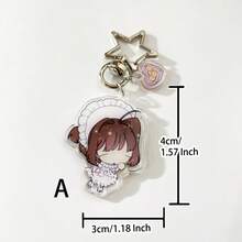1pc Original Acrylic Charm, Cute Cartoon Watermelon Pendant Decoration, Suitable For Backpack, Swimsuit, JK Style, Y2K Retro, Casual, Party, Phone, School, Gift For Girlfriend Gifts For Mother, Father, Graduation, And Teacher - Multicolor - View 16