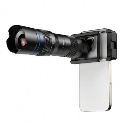  APEXEL 20-40X Zoom Monocular, HD Optical Telescope For Smartphones. Professional Telephoto Lens Compatible With Almost All Phones, Ideal For Outdoor Activities Like Moon Watching, Birding, Travel And Concerts