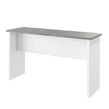 Flieks Dining Table With 2 Benches Dining Table Set For Kitchen, Dining Room, Small Space Artificial Marble - Grey - View 5