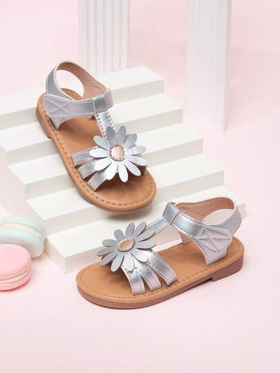 Infant Bow Decor Casual Flat Sandals