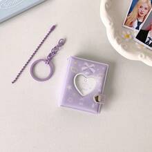 2D Single Photo Card Booklet, Mini 2-Inch Keychain Pendant Photo Album, Cute Easily Signed Notebook, ID Card Booklet, Travel & Student ID Card Holder - Multicolor - View 14