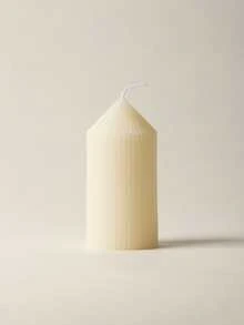 白色尖头圆柱形蜡烛，装饰蜡烛套装，蜡烛装饰，家居装饰蜡烛，圣诞锥形蜡烛，婚礼圣诞装饰，房间装饰 - 均碼 - 查看 9