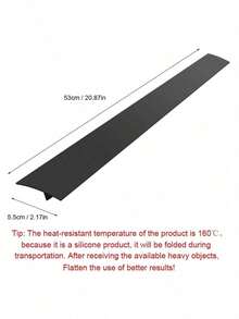 Silicone Stove Gap Cover, Easy To Clean Kitchen Countertop Crevice Filler, Heat-Resistant Oven Gap Filler, Gift For Kitchen Appliances, Washing Machine And Stove - View 5