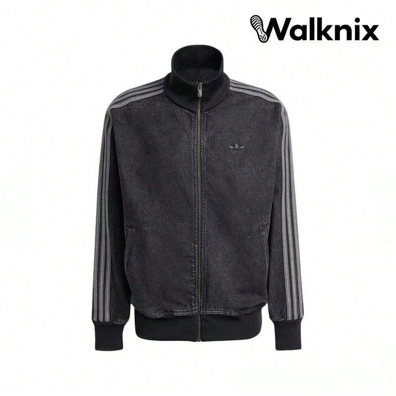 Adidas Adicolor FW25 Denim Firebird Track Top Tops Men - Multicolor - View 1