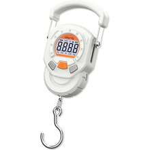 - Báscula de equipaje portátil de 60 kg / 120 lb para colgar con mango ancho gris para el hogar, granja, caza al aire última int - A - Ver 2