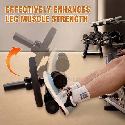 Tib-Bar Tibialis Anterior Trainer - Strengthens Calves, Shins And Ankles By Lifting Weights With Tibialis Posterior, Suitable For 1-Inch And 2-Inch Weight Plates