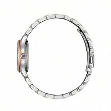 Citizen (WEST CREST) Fashion Casual Water-Resistant Mechanical Movement Stainless Steel Strap Japanese-Korean Style Ladies Watch Pink Dial PR1044-87X - Pink - View 2