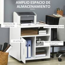 HOMCOM Archivadores - Blanco - Ver 5
