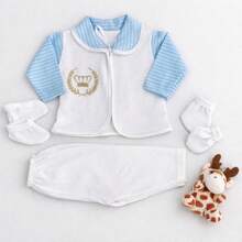 Baby Girls Sets - Màu xanh lam - Xem 1