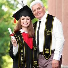 Personalized Graduation  Custom Class Of 2026 Graduation Sash With Photo Name And School Name Graduation Gifts - Nhiều màu - Xem 7