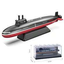 1:64 Metalllegierung Flugzeugträger Modell, realistischer militärischer Zerstörer/Flugzeugträger/Fregatte/Atom-U-Boot, Trägerflugzeug Modell, Legierung Kriegsschiff Figur, geeignet für Sammlung, Ausstellung, Dekoration, Geschenk - Verschiedenfarbig - Übersicht 15