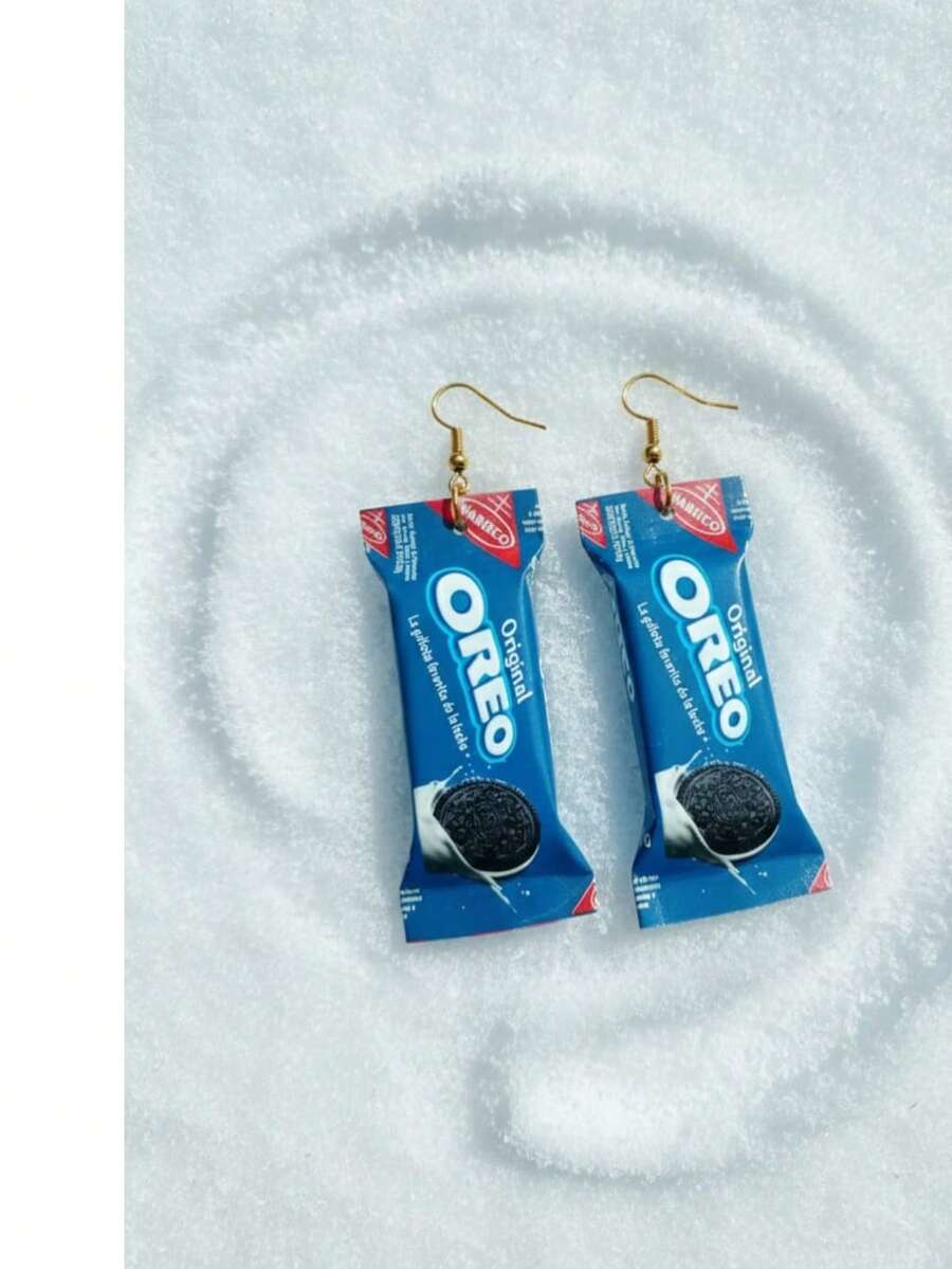 Aretes de figuras - Azul - Ver 1