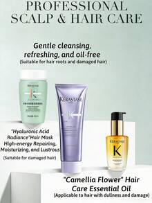 Kérastase 卡什双效洗发露，清洁头皮，提升光泽，柔顺秀发，增加蓬松度，修护受损发质，泡沫丰富，温和清洁并平衡油脂，焕活发根，营造健康的头皮环境 - 80ml - 查看 7