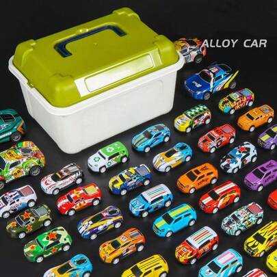 20/30/60pcs Car Storage Box - 4pcs/Set, Random Style And Color, Gift For Halloween, Thanksgiving