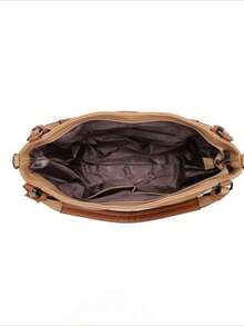 New Women's Handbag, Large Capacity, Ideal For Everyday Use, Women's Shoulder Bag, Tote Bag. - 酒紅色 - 查看 7