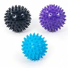 Kit 3 Bolas Cravo Massageadora Fisioterapia Massagem - Multicolorido - Visão 5