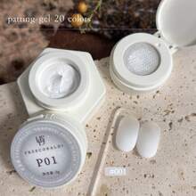 FRESCOBALDI Esmalte de uñas en gel semi-sólido de 20 colores, altamente saturado y aplicable con brocha, apto para uso en salón y DIY en todas las estaciones. - Multicolor - Ver 23