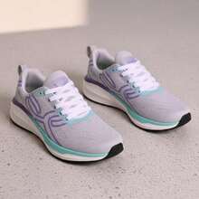 Olymp Adult Tennis Shoes For Gym, Comfortable, Lightweight, And Soft - Gris verde - Ver 4