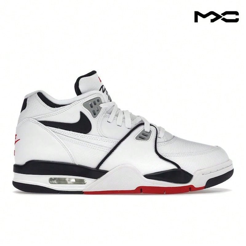 Air Flight 89 'White Black' Light--Grey Sneakers Men DB5918-100 - 彩色 - 查看 1