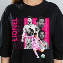 Camiseta con símbolo de la diosa griega Afrodita - Negro - Ver 1