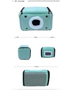 Parrot Winter Warm Nest, Peony Tiger Skin Pheasant Bird Cage, Thick Fleece Windproof Cold-Proof Hanging Bird House - View 9