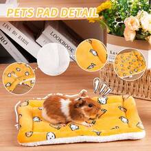 ITANDME 1片小寵物墊,適用於倉鼠、豚鼠、刺蝟等,厚實腳墊適用於兔籠中,卡通印刷帶3種顏色 - 彩色 - 查看 15