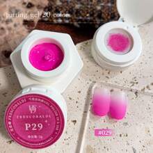 FRESCOBALDI Esmalte de uñas en gel semi-sólido de 20 colores, altamente saturado y aplicable con brocha, apto para uso en salón y DIY en todas las estaciones. - Multicolor - Ver 26