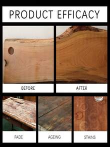 1瓶40毫升蜂蜡家具护理剂，木制家具修复清洁剂、抛光剂、光泽保护剂 - 膏狀 - 查看 9