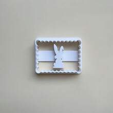 1pc Easter Bunny Cookie Cutter Mold, Easter Celebration Baking Tool, DIY Cookie Cutting Mold - View 6