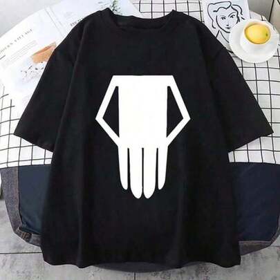 Men's Casual Print Round Neck Short Sleeve-Shirt Cool Bakugou Katsuki Shirt Unisex Summer Casual Personality Round Neck Short Sleeve Tee Streetwear Fashion Anime Shirts,Spring/Summer Holiday Apparel Thanksgiving Shirts,Unique Print Casual-Shirt,Washable Cotton-Shirt,Fashion Print Casual-Shirt, Thanksgiving New Year