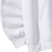 Cotton Hoodie Sweatshirt With Cobra Fighting, Fitness, , Unisex Fashion, Immediate Shipping - trắng - Xem 3